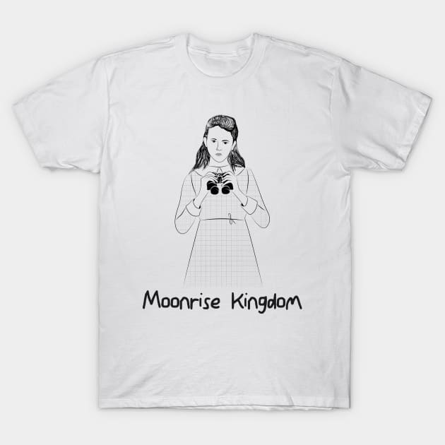 Moonrise Kingdom - Wes Anderson T-Shirt by mujeresponja